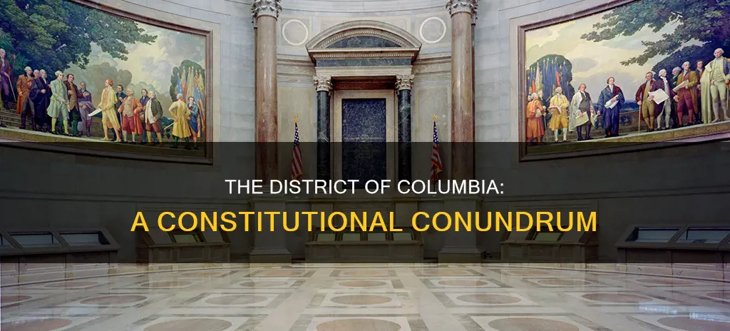 does the district of columbia have a constitution