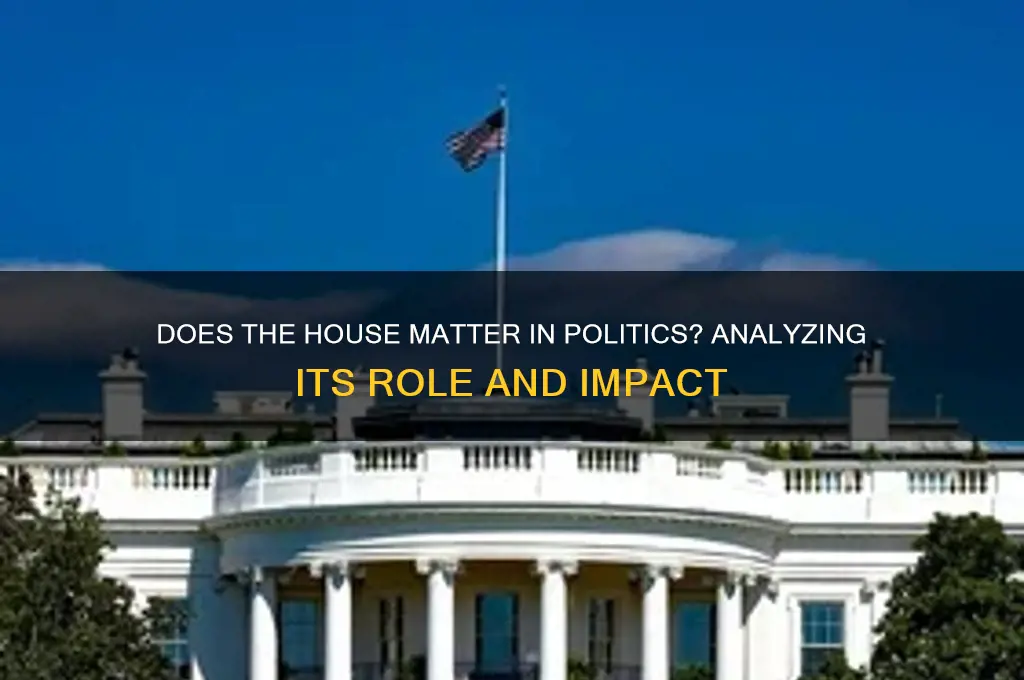 does the house matter politics