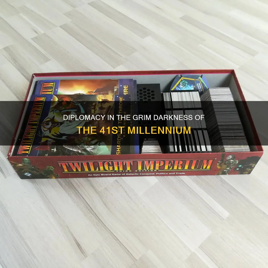 does the imperium of man engage in any diplomacy