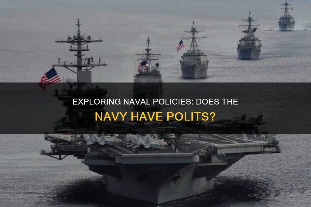 does the navy have polits