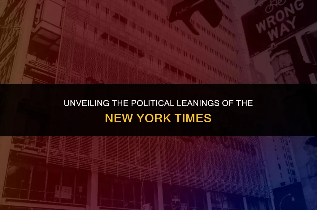 does the new york times have a political affiliation