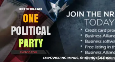 Does the NRA Favor One Political Party? Uncovering Allegiances
