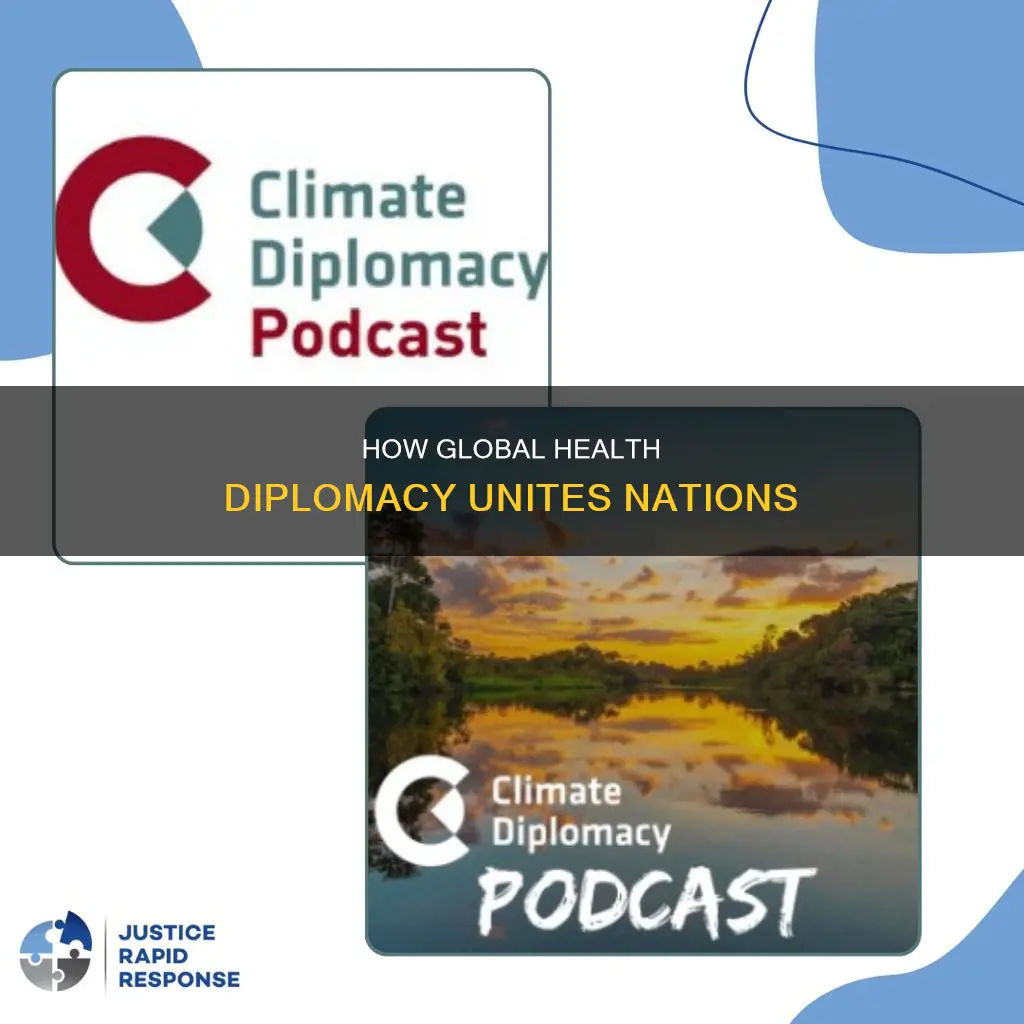 does the people help support health diplomacy to other country