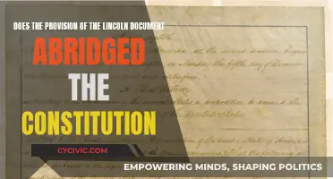 Lincoln's Document: Abridging or Protecting the Constitution?