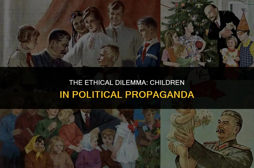 does the right use children for political purposes
