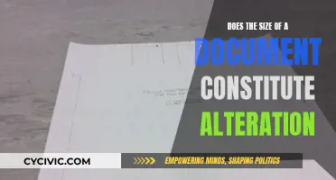 Document Size: Does It Alter the Meaning?