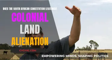 South Africa's Constitution: Legitimizing Colonial Land Alienation?