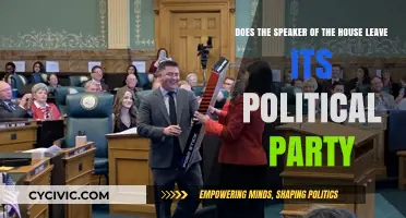 Does the House Speaker Remain Nonpartisan or Stay in Their Party?