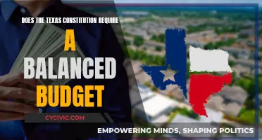 Texas Constitution: Balanced Budget Requirements