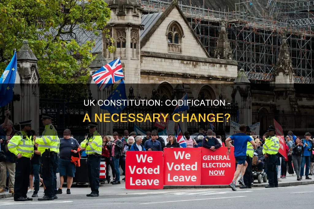 does the uk constitution need to be codified
