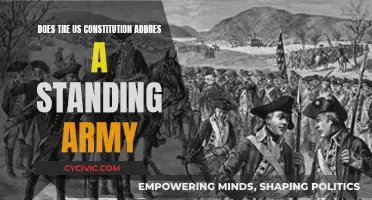 The Constitution's Take on a Standing Army