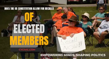 Can the US Constitution Recall Elected Officials?