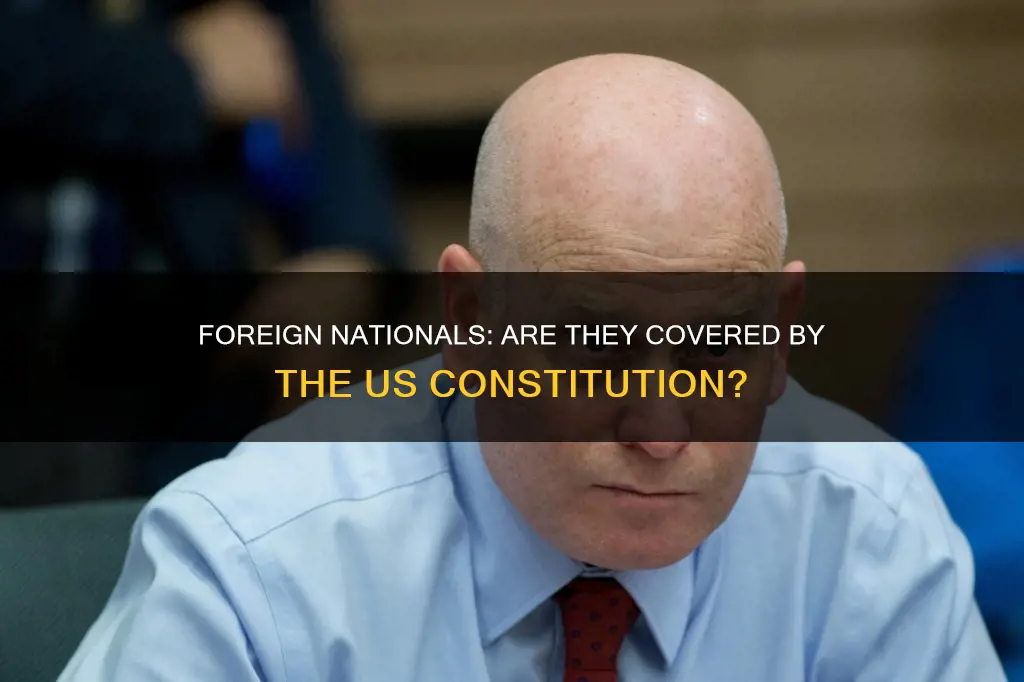 does the us constitution apply to foreign nationals