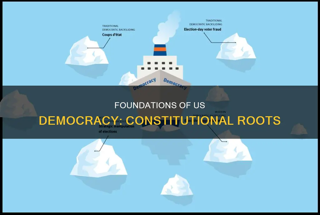 does the us constitution have roots in democracy