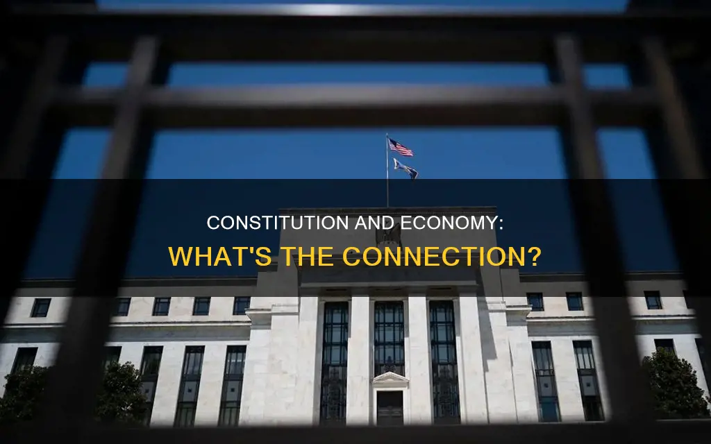 does the us constitution outline our system of economy