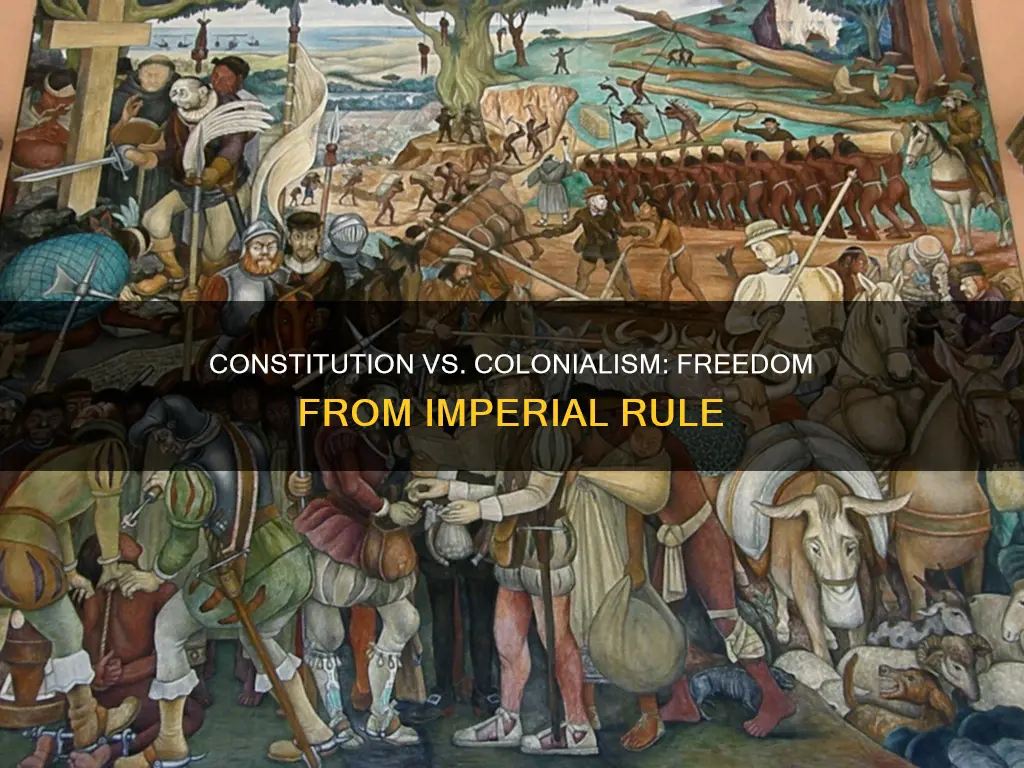 does the us constitution prevent colonies and imperalism