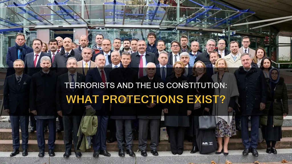 does the us constitution protect terrorists