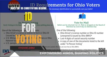 ID Requirements for Voting: What the US Constitution Says