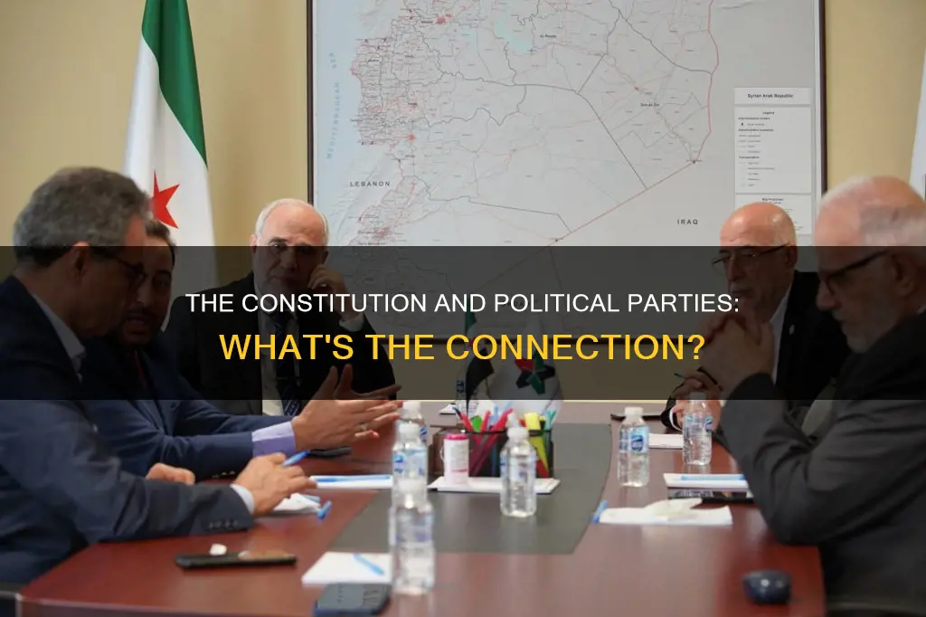 does the us constitution talk about political parties