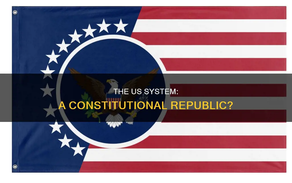 does the us have a constitutional republican system