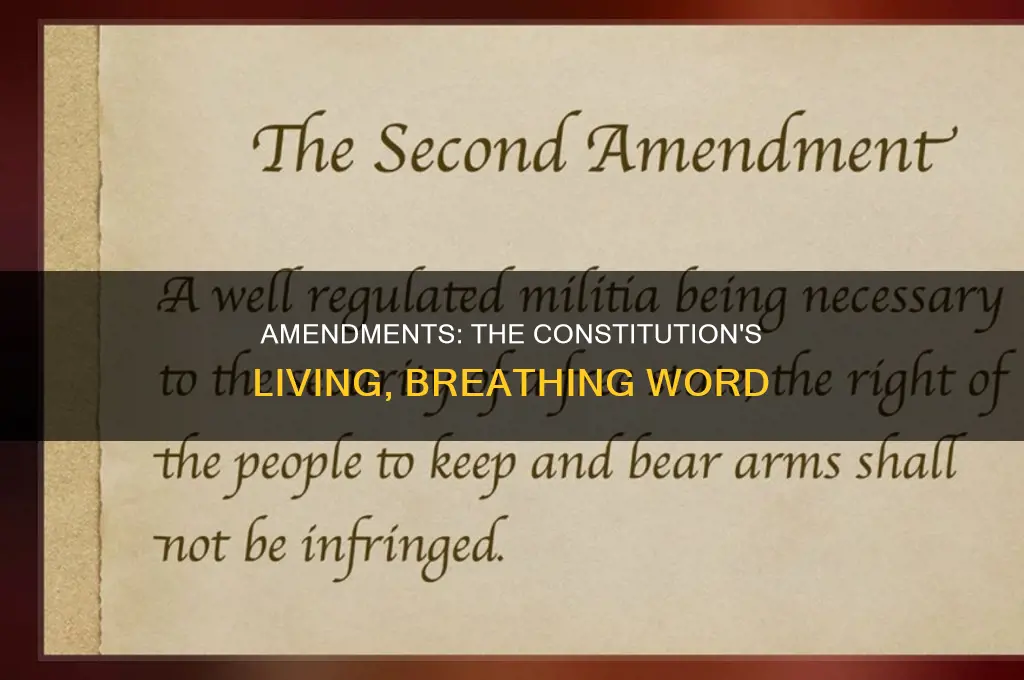 does the word amendment appear in the constitution