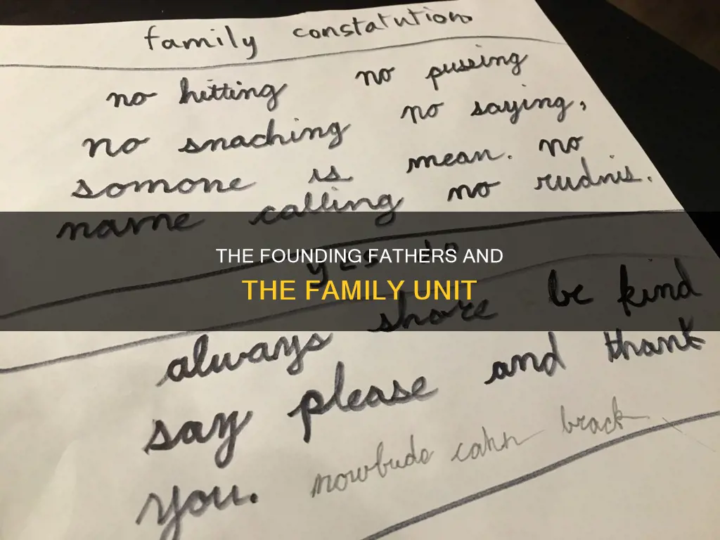 does the word family appear in the constitution