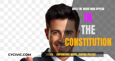 The US Constitution: Does It Refer to 'Man'?