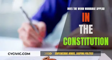 The Constitution and Marriage: What's the Connection?
