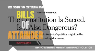 The New York Constitution: Bills of Attainder?