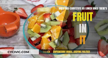 Fruity Meals: Lunch or Just a Snack?