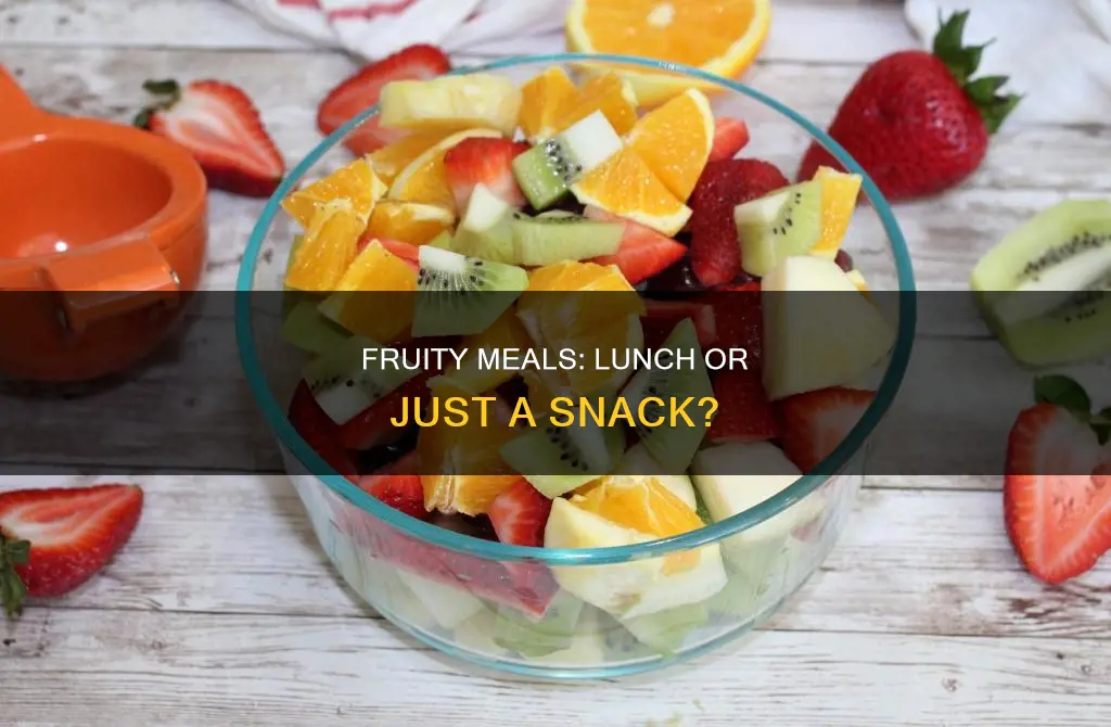 does this constitute as lunch since there