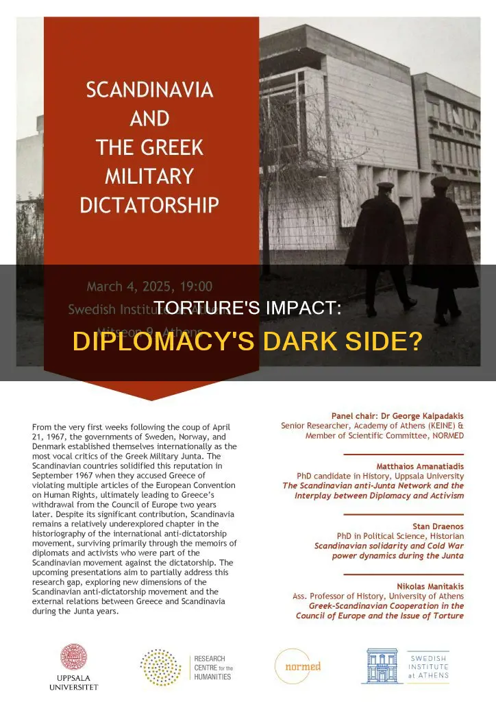 does torture damage standard diplomacy