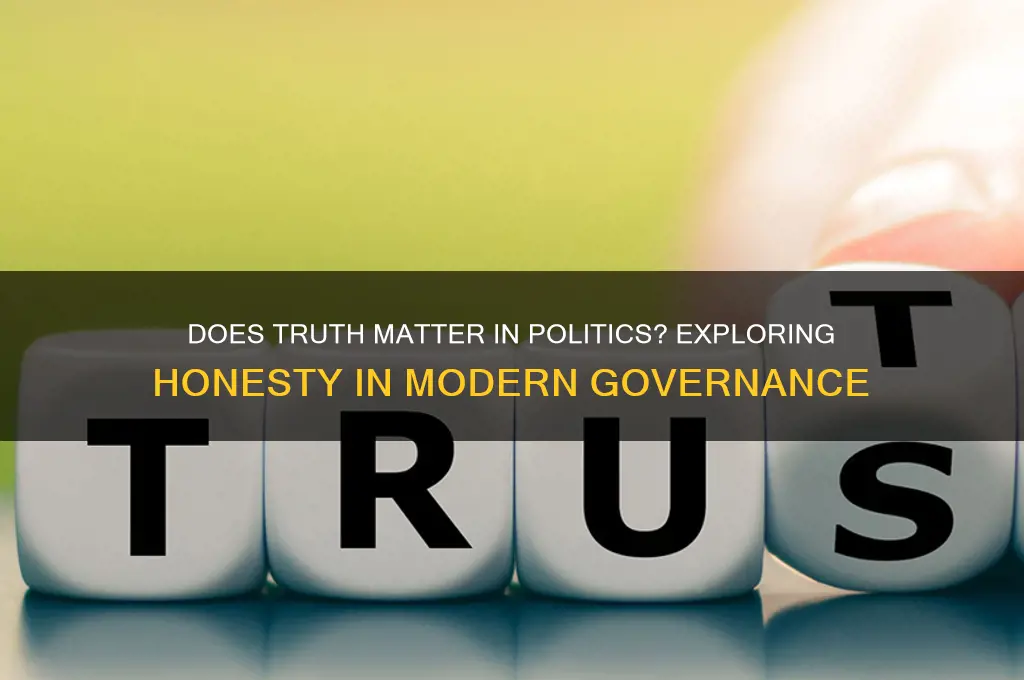 does truth matter in politics
