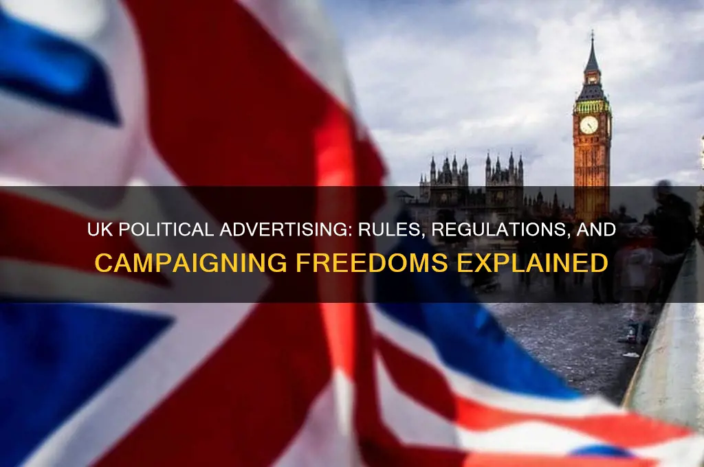does uk allow political advertisement