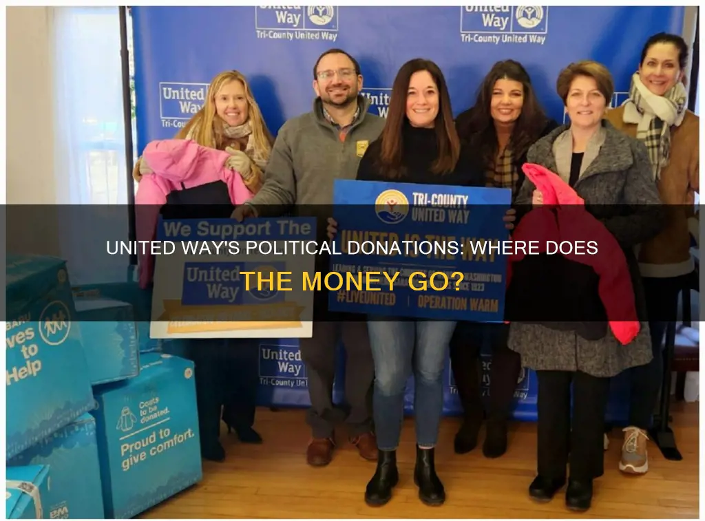 does united way donate to political campaigns