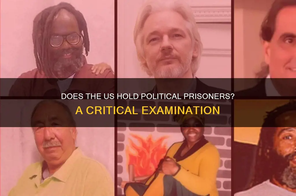 does us have political prisoners