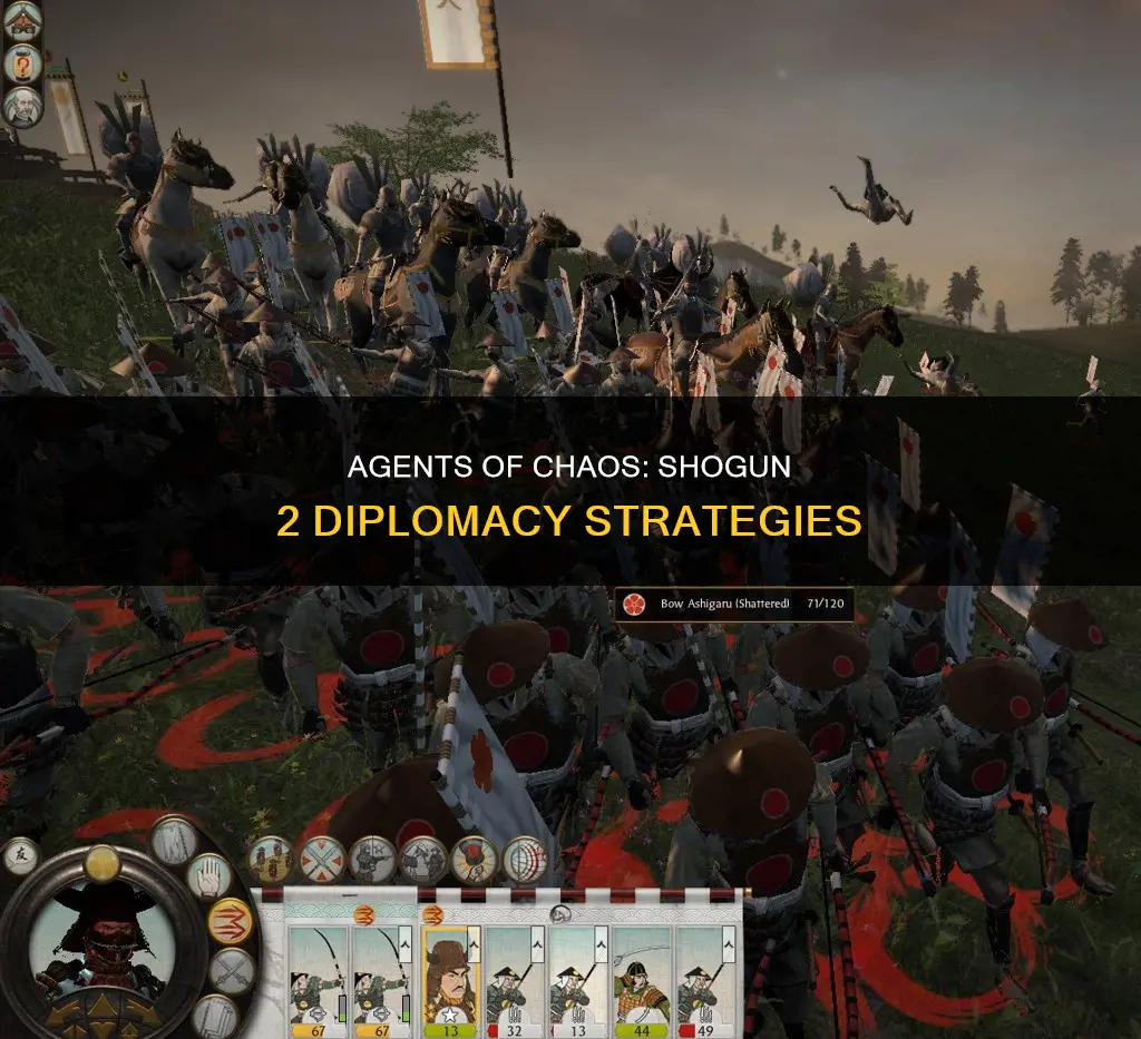 does using agents hurt diplomacy shogun 2