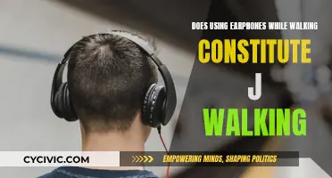 Earphones and Walking: Is It Jaywalking?