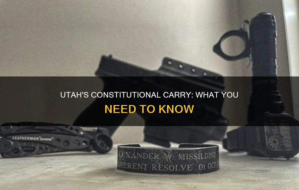 does utah have constitutional carry