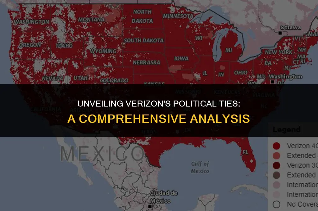 does verizon have a political affiliation
