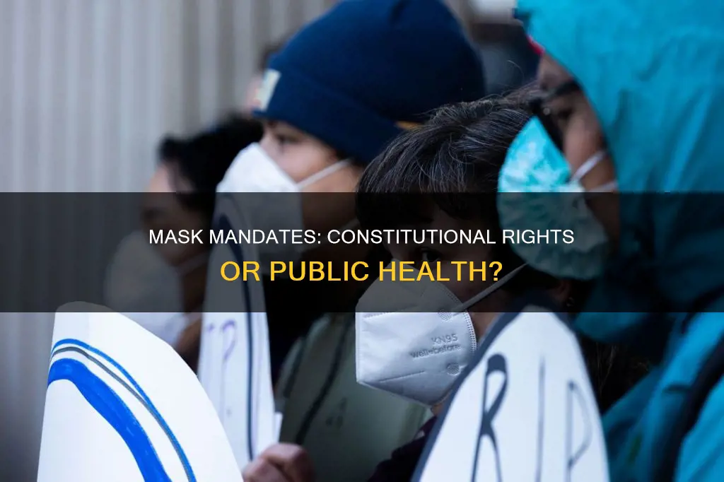 does wearing a mask go against the constitution