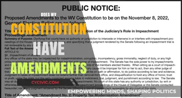 Amendments in the West Virginia Constitution