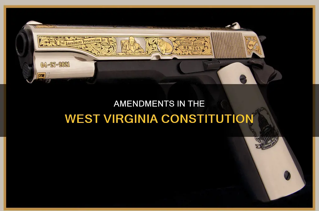 does wv constitution have amendments