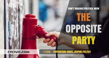 Avoiding Political Debates: Why Opposing Parties Should Steer Clear