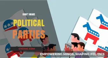 Why Forming Political Parties May Not Be the Best Solution