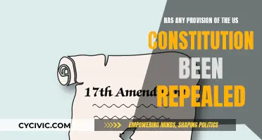 The US Constitution: Any Provisions Repealed?