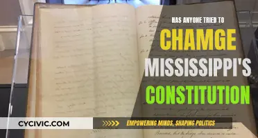 Changing Mississippi's Constitution: Is it Possible?