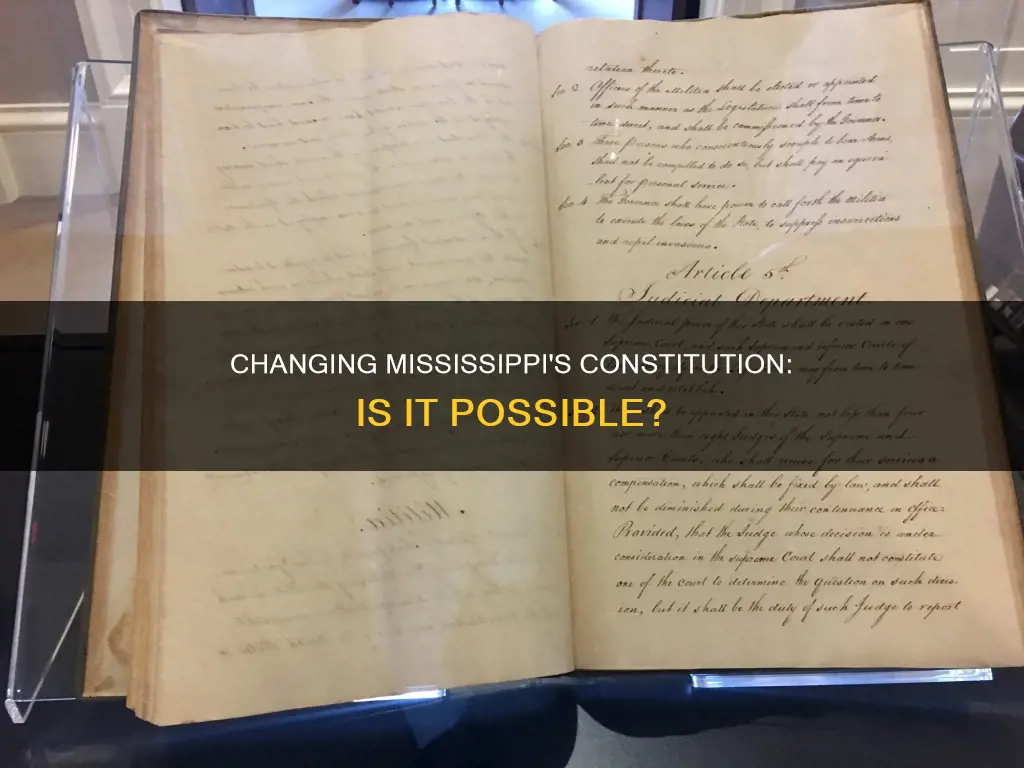 has anyone tried to chamge mississippi