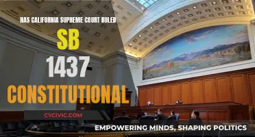 California Supreme Court: SB 1437 Constitutional Ruling