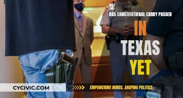 Texas Constitutional Carry: Passed or Not?